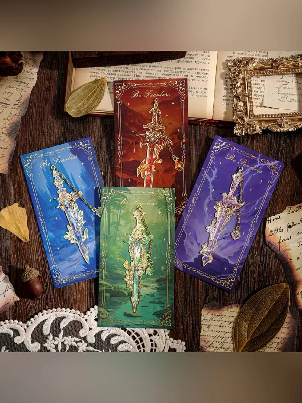Fantasy Sword Book Marker Medieva Inspired New